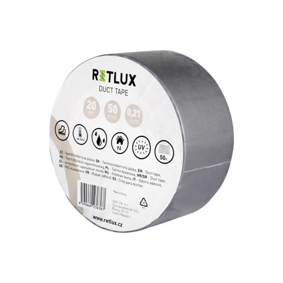 Páska textilná kobercová 20m RIT DT2 Duct tape