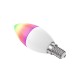 Smart sada LED žiaroviek E14 5W RGB WOOX R9075/2 WiFi Tuya