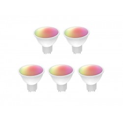 Smart sada LED žiaroviek GU10 5.5W RGB WOOX R9076/5 WiFi Tuya