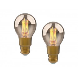 Smart sada LED žiaroviek E27 6W teplá biela WOOX R9078/2 WiFi Tuya