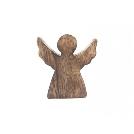 Anjel z mangového dreva ORION 10cm