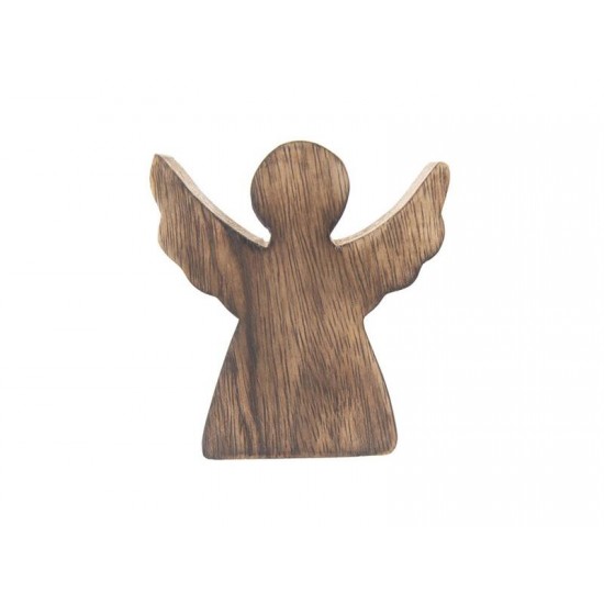 Anjel z mangového dreva ORION 15cm