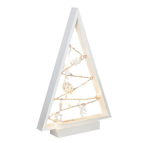 LED vianočný stromček s ozdobami Solight 1V221