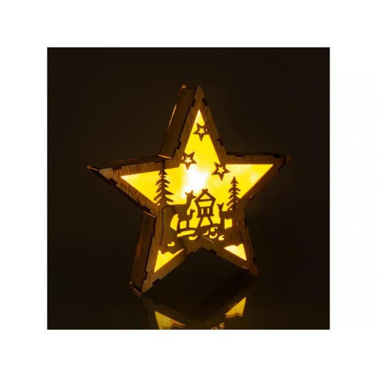 Dekorácia vianočná hviezda RETLUX RXL 321 WW