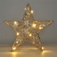 Dekorácia vianočná hviezda SOLIGHT 1V240 trblietavá
