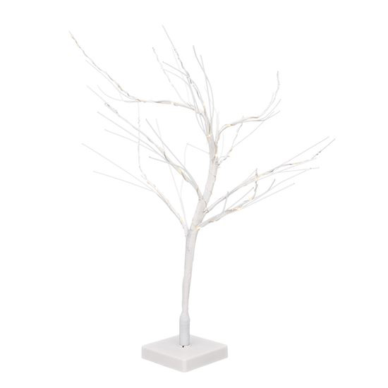 Dekorácia vianočná SOLIGHT 1V247 biely stromček
